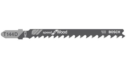 Bosch T 144 D Stichsägeblätter Speed for Wood 25 Stk. 100 mm ( 2608630040 ) - Toolbrothers