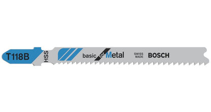 Bosch T 118 B Stichsägeblätter Basic for Metal 5 Stk. 92 mm ( 2608631014 ) - Toolbrothers