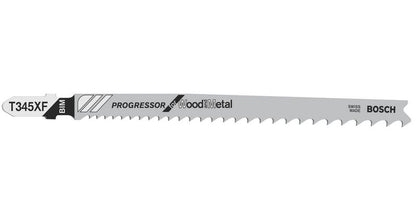 Bosch T 345 XF Stichsägeblätter Progressor for Wood and Metal 25 Stk. 132 mm ( 2608634994 ) - Toolbrothers