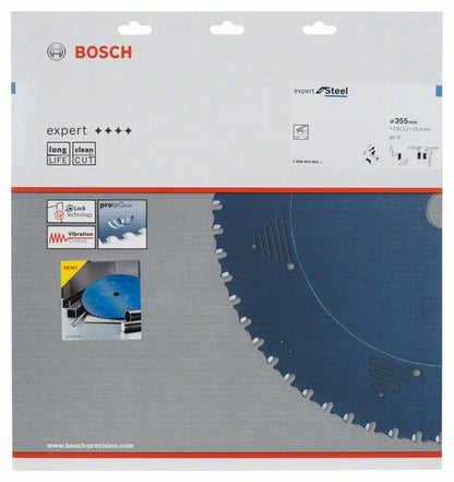 Bosch Kreissägeblatt Expert for Steel EX SL B 355x25,4-80 ( 2608643062 ) - Toolbrothers