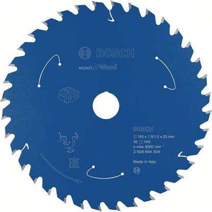 Bosch Kreissägeblatt Expert for Wood 160 x 1,0 x 20 mm 36 Zähne für Holz ( 2608644504 ) - Toolbrothers