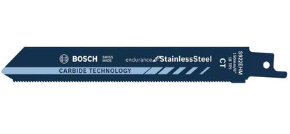 Bosch S 922 EHM endurance Säbelsägeblatt für Stainless Steel rostfrei 19 x 1 mm ( 2608653097 ) - Toolbrothers