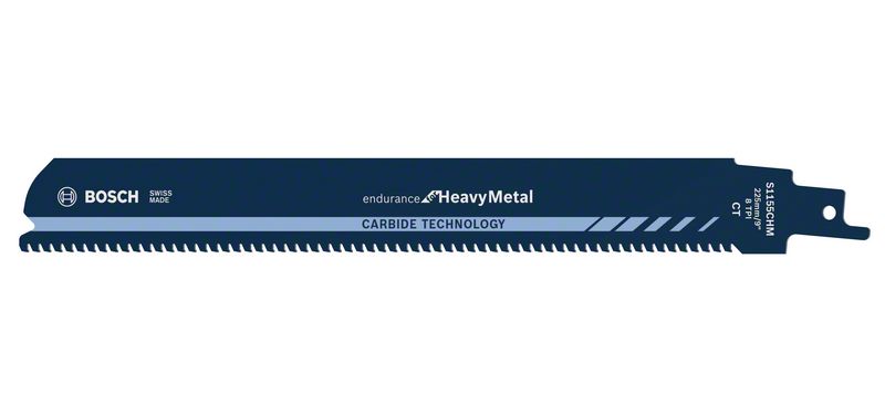 Bosch S 1155 CHM Säbelsägeblatt Endurance for Heavy Metal 8tpi 225x25x1,25mm ( 2608653182 ) extra Long Life