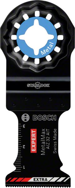 Bosch EXPERT AIZ 32 AIT Tauchsägeblatt Starlock 32 x 40 mm 1 Stk. ( 2608900014 ) für Metall Carbide MetalMax - Nachfolger von 2608662018 - Toolbrothers