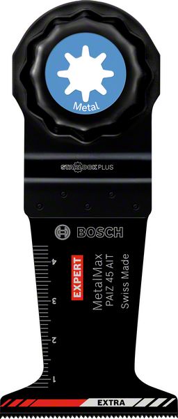 Bosch EXPERT MetalMax PAIZ 45 AIT Tauchsägeblatt Starlock Plus 45 x 50 mm 1 Stk. ( 2608900021 ) für Metall Carbide - Toolbrothers