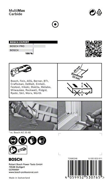 Bosch EXPERT MultiMax AIZ 32 APIT Tauchsägeblatt Starlock 32 x 40 mm 1 Stk. ( 2608900024 ) Carbide Multi Material - Nachfolger von 2608664214