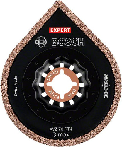 Bosch EXPERT 3 Max AVZ 70 RT4 Mörtelentferner Starlock 87 x 70 mm 1 Stk. ( 2608900041 ) für Mörtel Carbide  - Nachfolger von 2608661757