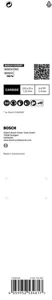 Bosch EXPERT Multi Material S 1156 XHM Säbelsägeblatt 225 mm 1 Stk. ( 2608900391 ) Carbide Technology