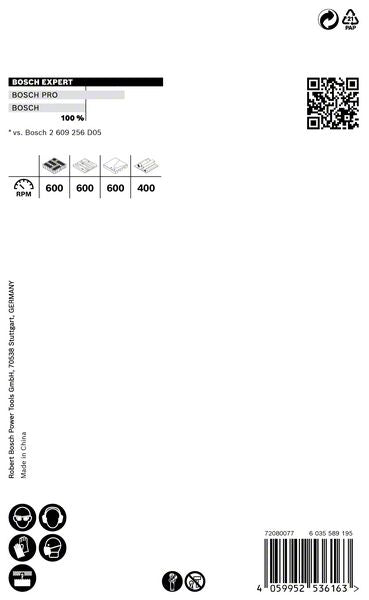 Bosch Expert Construction Material Lochsäge 68 x 60 mm ( 2608900470 ) Carbide Technology für Dreh- und Schlagbohrer