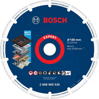 Bosch Expert Diamond Metal Wheel Trennscheibe 180 x 22,23 mm ( 2608900535 ) Diamond Technology