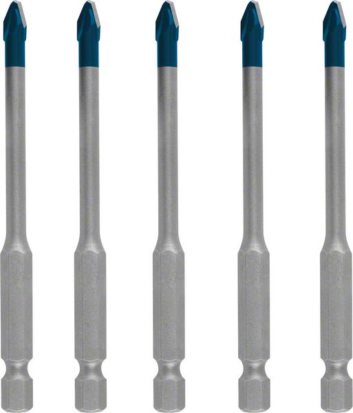 Bosch EXPERT HEX-9 HardCeramic Dachziegel Bohrer Set 5,0 x 90 mm 5 tlg. ( 2608900598 ) Carbide Technology - Toolbrothers