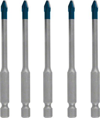 Bosch EXPERT HEX-9 HardCeramic Dachziegel Bohrer Set 5,0 x 90 mm 5 tlg. ( 2608900598 ) Carbide Technology - Toolbrothers