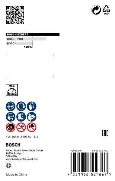 Bosch Expert Concrete Diamanttopfscheibe 125 x 22,23 mm ( 2608900651 ) für Betonschleifer Diamond Technology - Toolbrothers