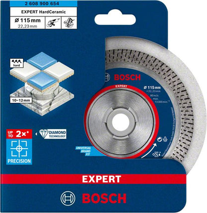 Bosch EXPERT HardCeramic Diamant Trennscheibe 115 x 22,23 mm 1 Stk. ( 2608900654 ) Diamond Technology