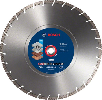 Bosch Expert MultiMaterial Diamant Trennscheibe 450 x 3,3 x 25,40  mm ( 2608900668 ) Diamond Technology für Tischsägen / Benzinsägen - Toolbrothers