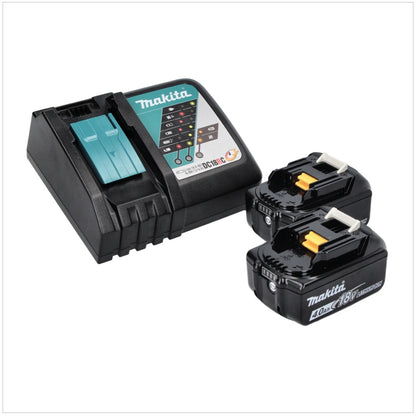 Makita DML 810 RM éclairage de zone LED sur batterie 18 / 36 V (2 x 18 V) 5500 lm IP54 + 2x batteries 4,0 Ah + chargeur