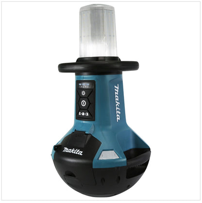 Makita DML 810 PG Akku LED Flächenlicht 18 / 36 V ( 2 x 18 V ) 5500 lm IP54 + 2x Akku 6,0 Ah + Doppelladegerät