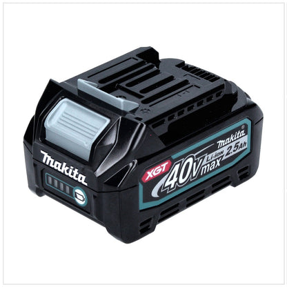 Makita UR 003 GD101 débroussailleuse sur batterie 40 V brushless IPX4 + batterie 2,5 Ah + bandoulière + tête de couteau + tête de fil + couteau à mouche + sac - sans chargeur