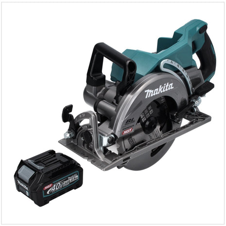 Makita RS 001 GD1 Akku Handkreissäge 40 V max. 185 mm Brushless + 1x Akku 2,5 Ah - ohne Ladegerät