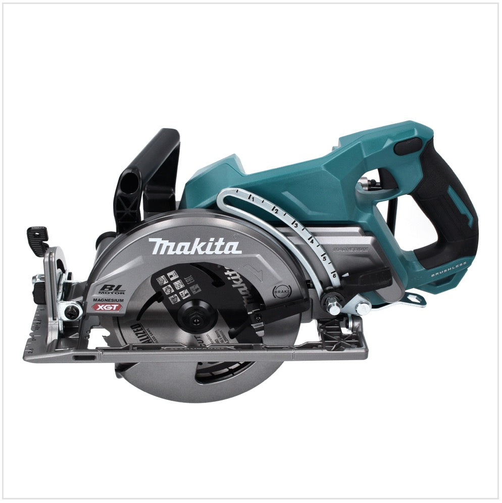 Makita RS 001 GM1 Akku Handkreissäge 40 V max. 185 mm Brushless + 1x Akku 4,0 Ah + Ladegerät