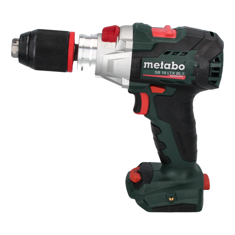 Perceuse à percussion sans fil Metabo SB 18 LTX BL I 18 V 130 Nm sans balais + 2 batteries 4,0 Ah + chargeur + métaBOX