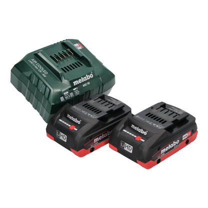 Perceuse à percussion sans fil Metabo SB 18 LTX BL I 18 V 130 Nm sans balais + 2 batteries 4,0 Ah + chargeur + métaBOX