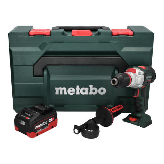 Perceuse à percussion sans fil Metabo SB 18 LTX BL I 18 V 130 Nm sans balai + 1x batterie 8,0 Ah + métaBOX - sans chargeur