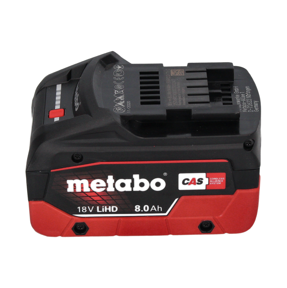 Metabo SB 18 LTX BL I Akku Schlagbohrschrauber 18 V 130 Nm Brushless + 1x Akku 8,0 Ah + metaBOX - ohne Ladegerät