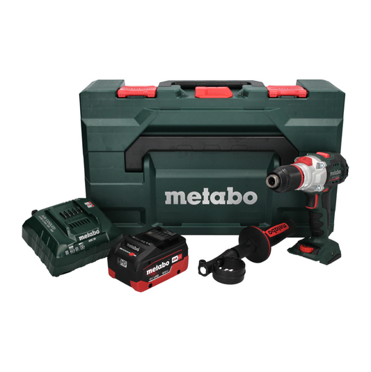 Metabo SB 18 LTX BL I Akku Schlagbohrschrauber 18 V 130 Nm Brushless + 1x Akku 8,0 Ah + Ladegerät + metaBOX