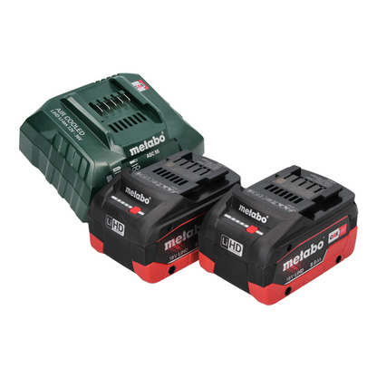 Metabo SB 18 LTX BL I Akku Schlagbohrschrauber 18 V 130 Nm Brushless + 2x Akku 8,0 Ah + Ladegerät + metaBOX