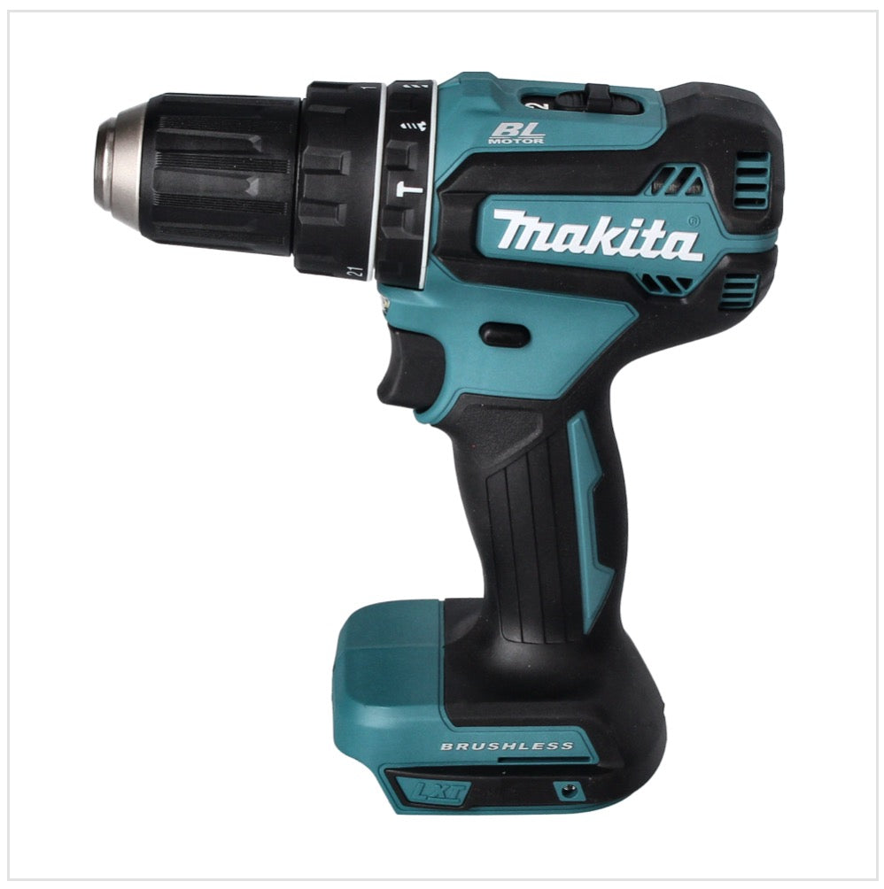 Makita DHP 485 T1 Akku Schlagbohrschrauber 18 V 50 Nm Brushless + 1x Akku 5,0 Ah - ohne Ladegerät