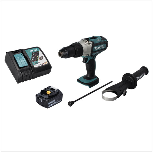 Makita DHP 451 RG1 Akku Schlagbohrschrauber 18 V 80 Nm + 1x Akku 6,0 Ah + Ladegerät