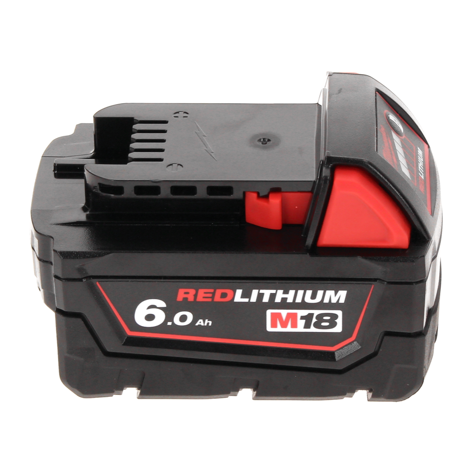 Jeu de batteries Milwaukee M18 B6 2x 18 V 6,0 Ah / 6000 mAh (2x 4932451244)