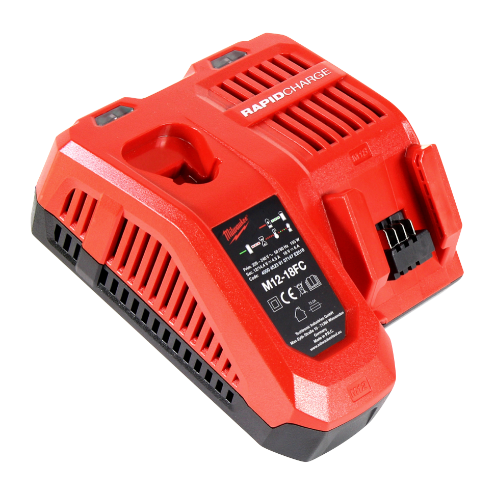 Kit de démarrage Milwaukee M18 NRG-601 1x batterie 18 V 6,0 Ah / 6000 mAh (4932451244) + chargeur rapide M12-18 FC (4932451079)