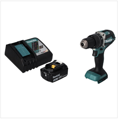 Makita DHP 484 RF1 Akku Schlagbohrschrauber 18 V 54 Nm Brushless + 1x Akku 3,0 Ah + Ladegerät