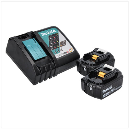 Makita DHP 484 RF perceuse à percussion sans fil 18 V 54 Nm sans balais + 2 batteries 3,0 Ah + chargeur