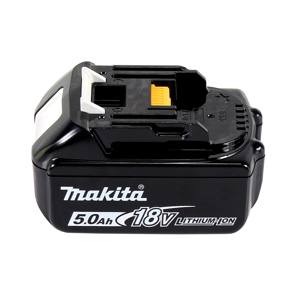 Makita DHP 483 T1 Akku Schlagbohrschrauber 18 V 40 Nm Brushless + 1x Akku 5,0 Ah - ohne Ladegerät