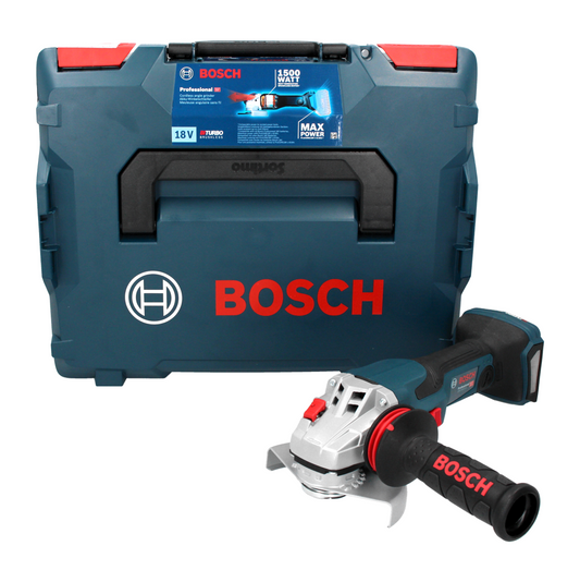 Meuleuse d'angle sur batterie Bosch Professional GWS 18V-15 C 18 V 125 mm (06019H6000) BITURBO Brushless + L-Boxx - sans batterie, sans chargeur