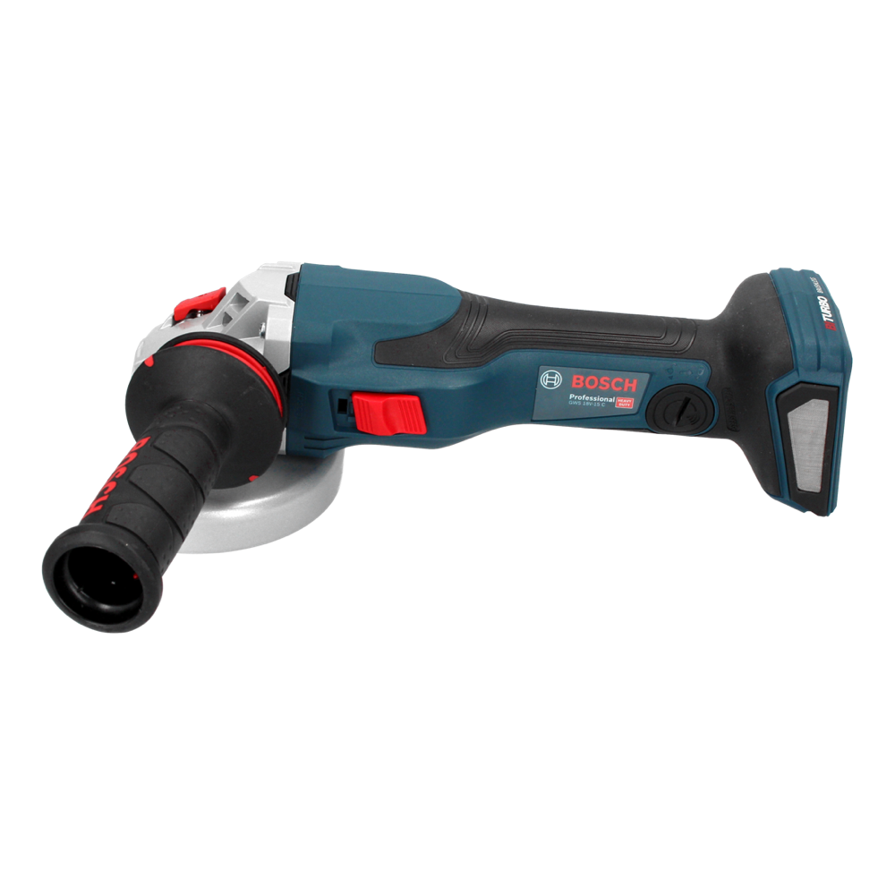 Bosch Professional GWS 18V-15 C Akku Winkelschleifer 18 V 125 mm ( 06019H6000 ) BITURBO Brushless + L-Boxx - ohne Akku, ohne Ladegerät