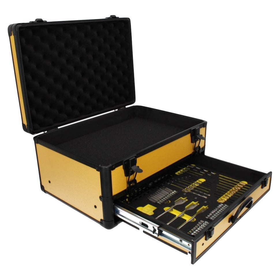 Perceuse-visseuse sans fil DeWalt DCD 791 P2 TX 18 V 70 Nm sans balais + 2x batteries 5,0 Ah + chargeur + mètre pliant + coffret TX