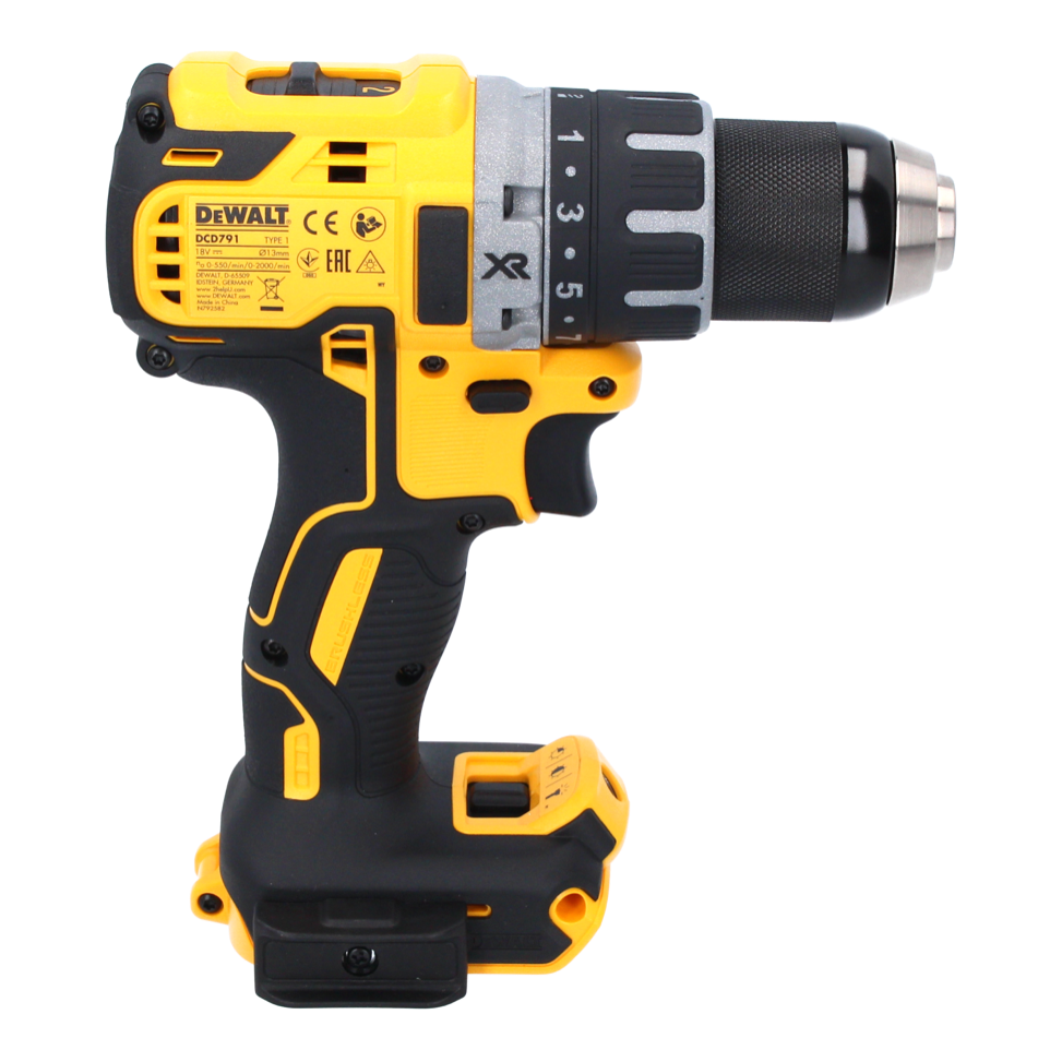 Perceuse-visseuse sans fil DeWalt DCD 791 N 18 V 70 Nm sans balais + 1x batterie 4,0 Ah - sans chargeur