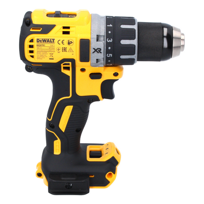 Perceuse-visseuse sans fil DeWalt DCD 791 P2 18 V 70 Nm sans balais + 2 batteries 5,0 Ah + chargeur