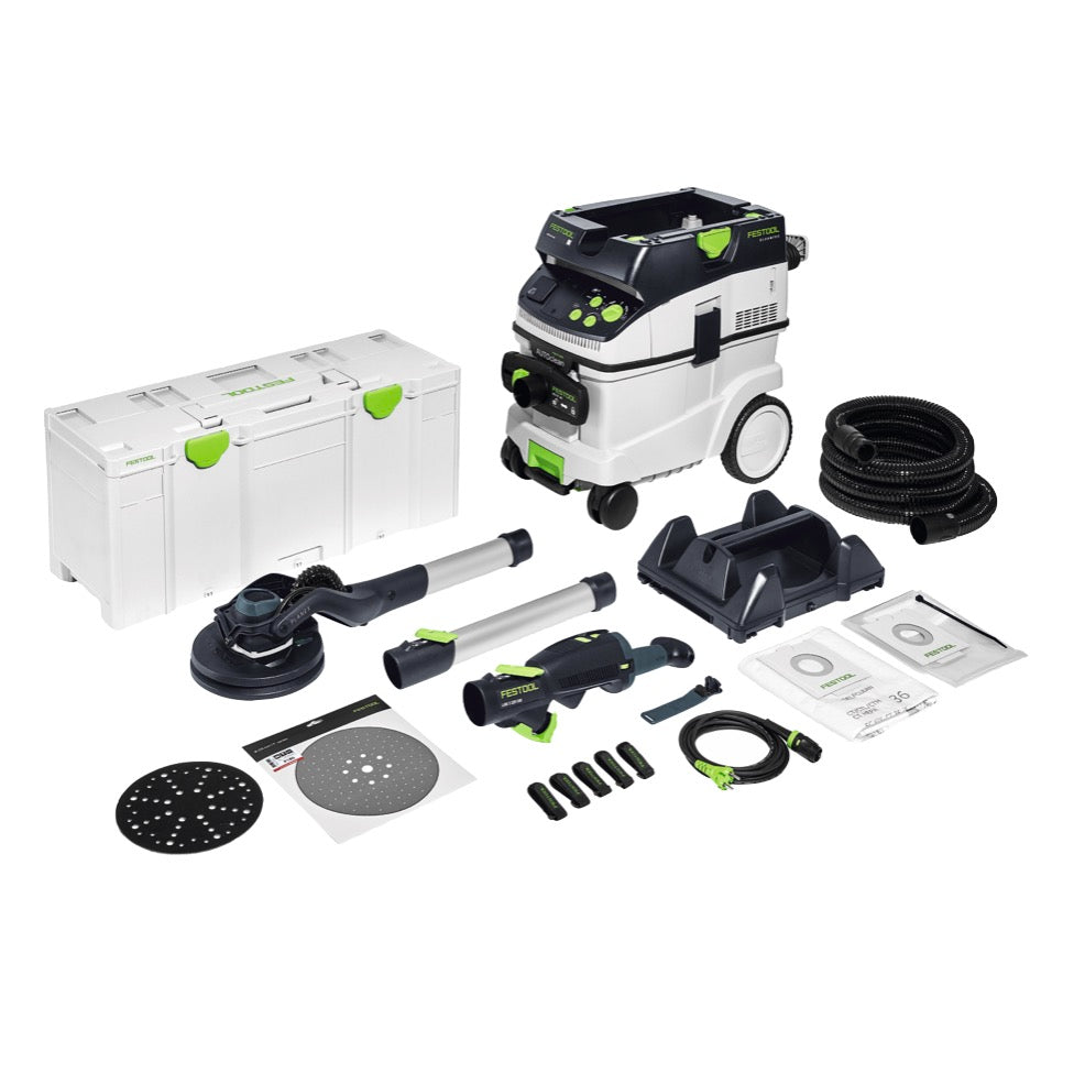 Festool LHS 2 225/CTM 36 set ponceuse à long col et kit aspirateur PLANEX (576698)