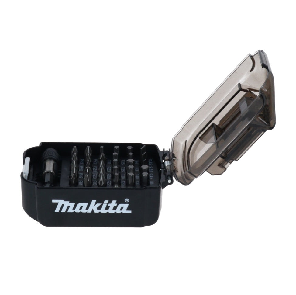 Makita Akku Bit Set 31 tlg. im Akku Format ( E-00016 ) Schlitz / Phillips / Pozidriv / Torx / Inbus