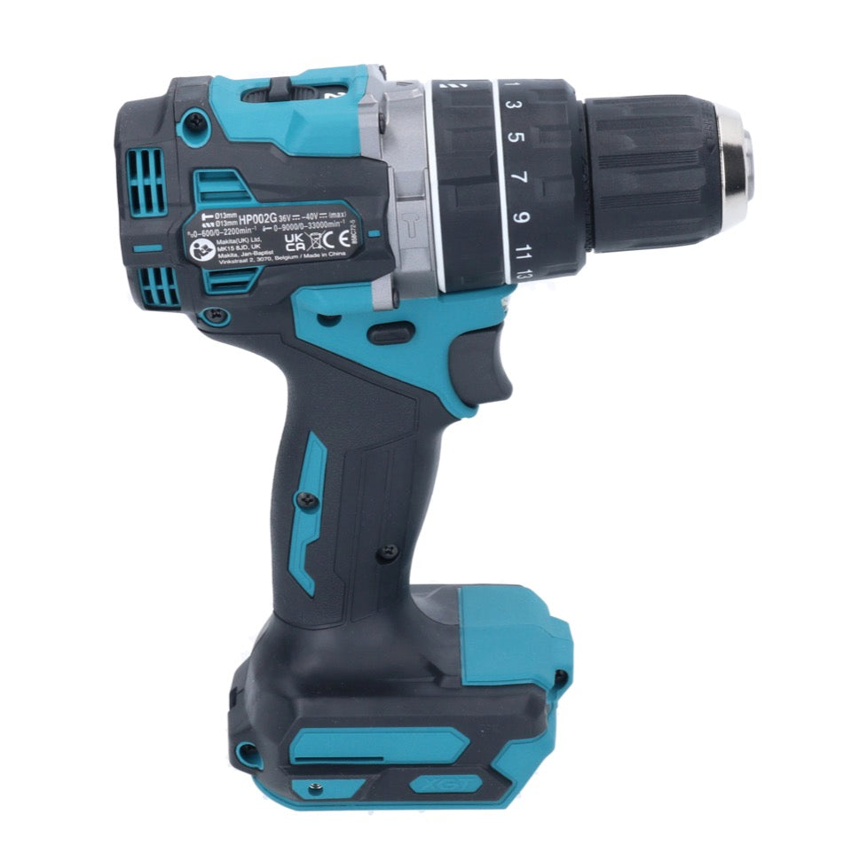 Makita HP 002 GZ Akku Schlagbohrschrauber 40 V max. 64 Nm Brushless Solo - ohne Akku, ohne Ladegerät