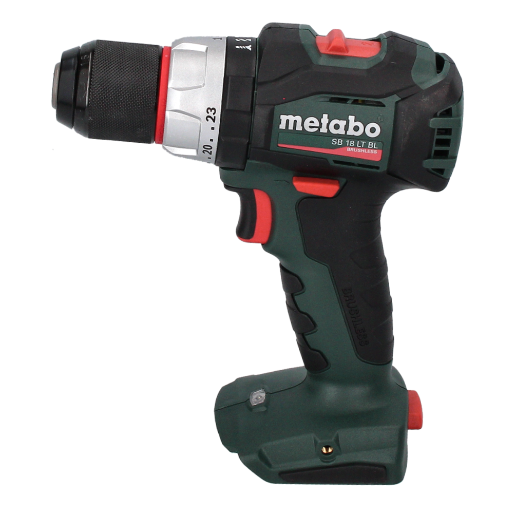 Perceuse à percussion sans fil Metabo SB 18 LT BL 18 V 75 Nm sans balais + 1 batterie 4,0 Ah + chargeur + jeu d'embouts 32 pièces + métaBOX