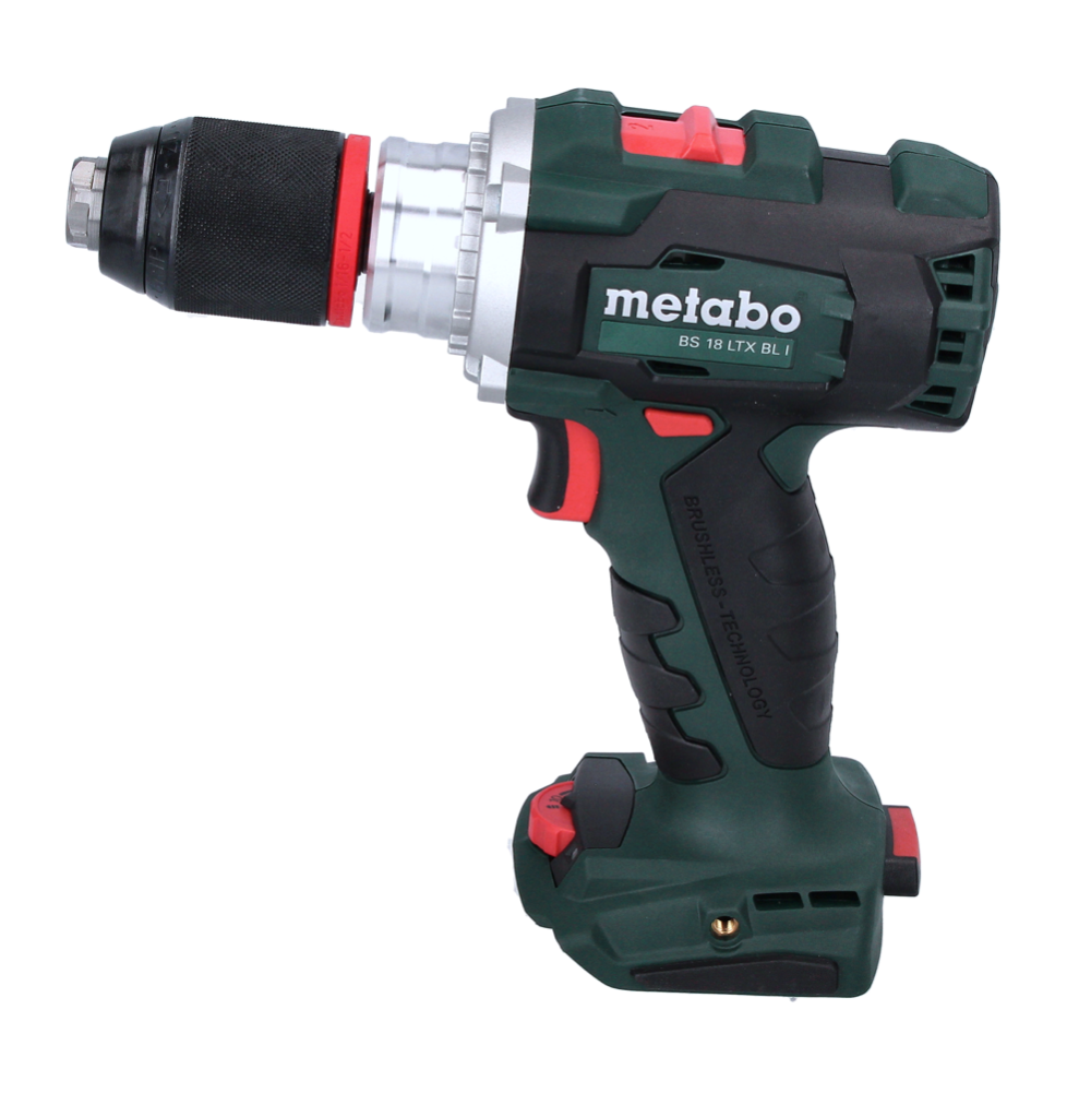 Metabo BS 18 LTX BL I perceuse-visseuse sans fil 18 V 120 Nm + jeu d'embouts 32 pièces + metaBOX - sans batterie, sans chargeur