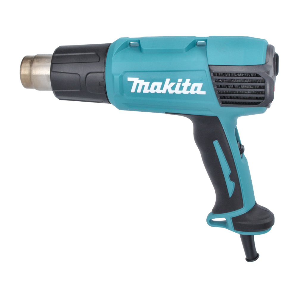 Pistolet à air chaud Makita HG 6531 CK 2000 W 50 - 650 °C + jeu d'accessoires 8 pièces + mallette