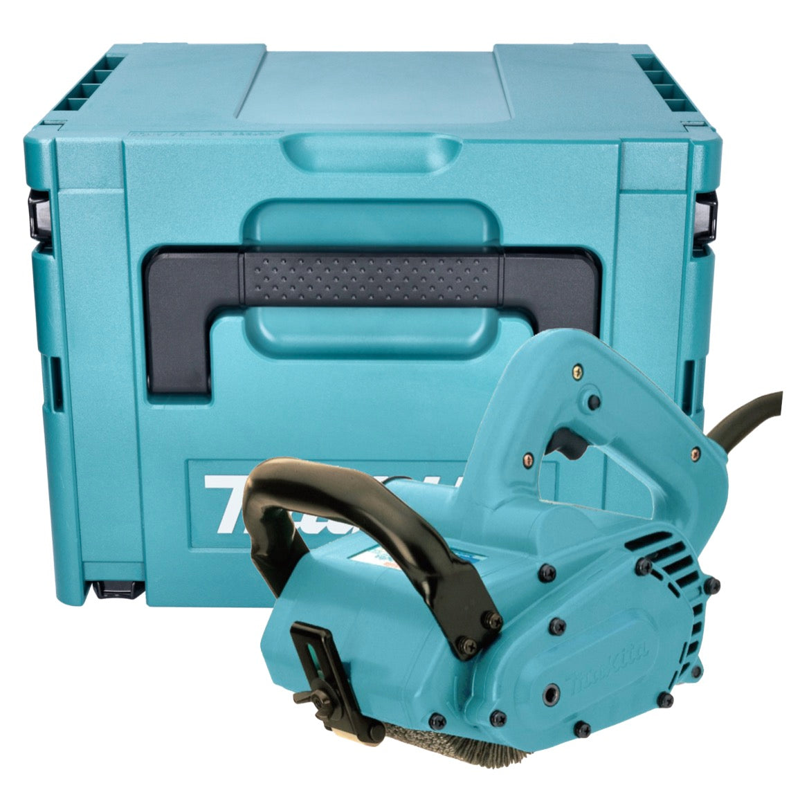 Makita 9741 J Bürstenschleifer 860 Watt 3500 U/min + Makpac