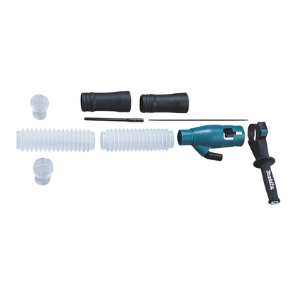 Makita DHR 400 ZKU Akku Kombihammer 36 V ( 2 x 18 V ) 8,0 J SDS Max Brushless + Absaugset + Koffer - ohne Akku, ohne Ladegerät